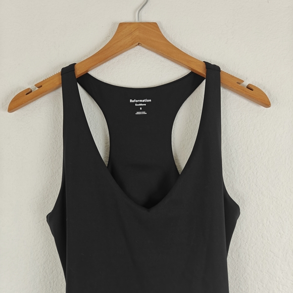 Reformation EcoMove V-neck Mini Open Back Sports Dress Size Small Women's - Picture 4 of 13